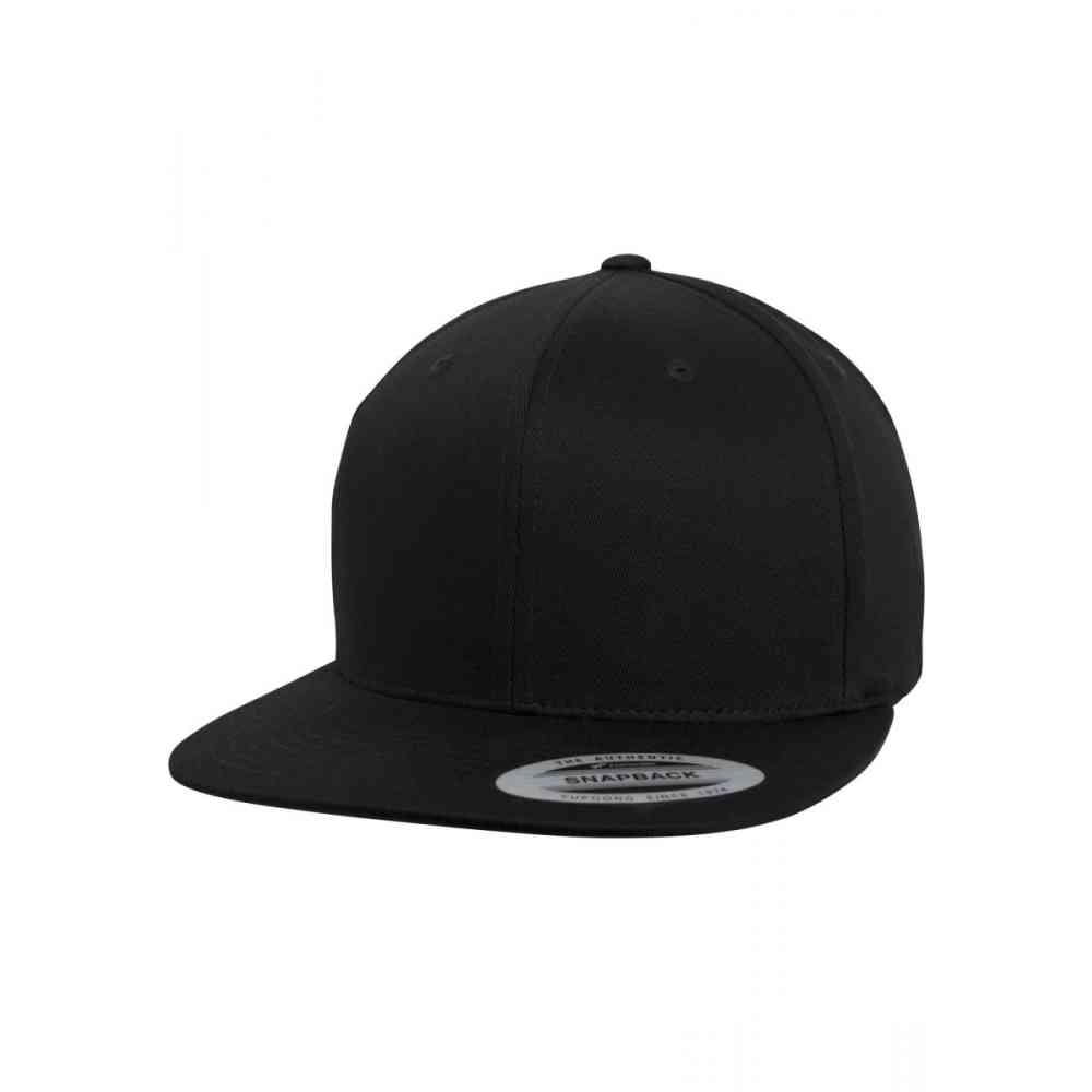 Flexfit - Organic Cotton Snapback black one size Casquette Snapback - Noir